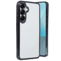 Newface Samsung Galaxy S25 Kılıf Razer Lensli Silikon - Siyah