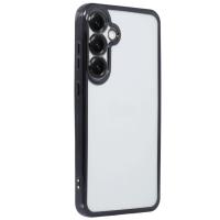 Newface Samsung Galaxy S25 Kılıf Razer Lensli Silikon - Siyah