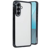 Newface Samsung Galaxy A56 Kılıf Razer Lensli Silikon - Siyah