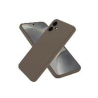 Newface Samsung Galaxy A06 Kılıf First Silikon - Kahverengi