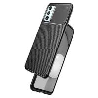 Newface Samsung Galaxy M23 Kılıf Auto Focus Karbon Kapak - Siyah