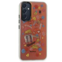 Newface Samsung Galaxy A34 5G Kılıf Estoril Desenli Kapak - Estoril - 16