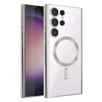 Newface Samsung Galaxy S25 Ultra Kılıf Kross Magneticsafe Kapak - Titan Gri