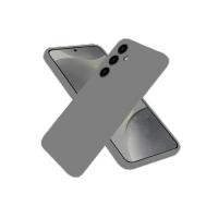 Newface Samsung Galaxy S25 Kılıf Nano içi Kadife Silikon - Gri