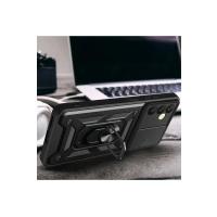 Newface Samsung Galaxy S24 FE Pars Lens Yüzüklü Silikon - Lacivert