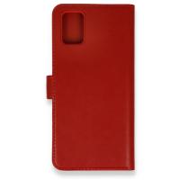 Newface Samsung Galaxy A71 Trend S Plus Kapaklı Kılıf - Kırmızı