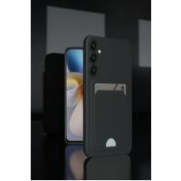 Newface Samsung Galaxy S24 Plus Kelvin Kartvizitli Silikon - Koyu Yeşil