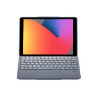 Newface T5506D iPad 10.2 (9.Nesil) Kılıf Palermo Ledli Klavyeli Standlı Tablet Kılıfı - Siyah