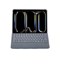 Newface T5507D iPad Pro 11 (2022) Kılıf Palermo Ledli Klavyeli Standlı Tablet Kılıfı - Siyah