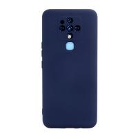 Newface Tecno Camon 16 Kılıf Nano içi Kadife Silikon - Lacivert