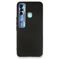 Newface Tecno Spark 7 Pro Kılıf First Silikon - Siyah