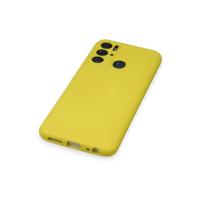 Newface Tecno Pova Neo Kılıf Nano içi Kadife Silikon - Sarı