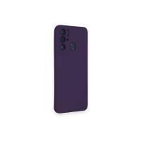 Newface Tecno Pova Neo Kılıf Nano içi Kadife Silikon - Mor