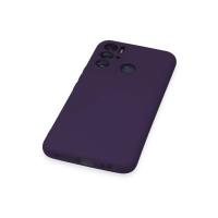 Newface Tecno Pova Neo Kılıf Nano içi Kadife Silikon - Mor