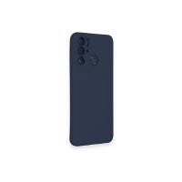 Newface Tecno Pova Neo Kılıf Nano içi Kadife Silikon - Lacivert