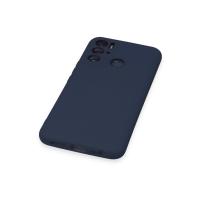 Newface Tecno Pova Neo Kılıf Nano içi Kadife Silikon - Lacivert