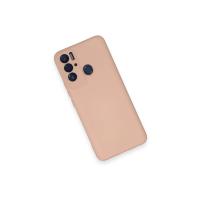 Newface Tecno Pova Neo Kılıf Nano içi Kadife Silikon - Pudra