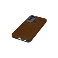 Newface Tecno Pova Neo Kılıf Loop Deri Silikon - Kahverengi