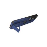 Newface Tecno Pova Neo Kılıf Mega Standlı Silikon - Mavi