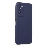 Newface Tecno Camon 18 Kılıf First Silikon - Lacivert