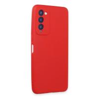 Newface Tecno Camon 18 Kılıf First Silikon - Kırmızı