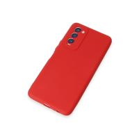 Newface Tecno Camon 18 Kılıf First Silikon - Kırmızı