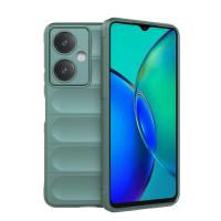 Newface Vivo Y27 Kılıf Optimum Silikon - Koyu Yeşil