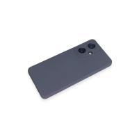 Newface Vivo Y27 Kılıf Nano içi Kadife Silikon - Gri