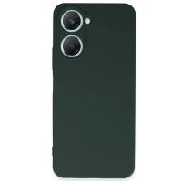 Newface Vivo Y18 Kılıf First Silikon - Koyu Yeşil