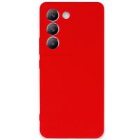 Newface Vivo V30 Lite 4G Kılıf First Silikon - Kırmızı