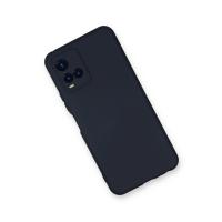Newface Vivo Y21S Kılıf Nano içi Kadife Silikon - Lacivert