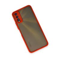 Newface Vivo Y11S Kılıf Montreal Silikon Kapak - Kırmızı
