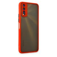 Newface Vivo Y11S Kılıf Montreal Silikon Kapak - Kırmızı