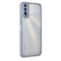 Newface Vivo Y11S Kılıf Montreal Silikon Kapak - Gri