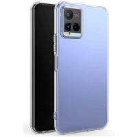 Newface Vivo Y21S Kılıf Lüx Şeffaf Silikon