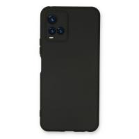 Newface Vivo Y21S Kılıf Nano içi Kadife Silikon - Siyah