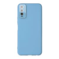 Newface Vivo Y11S Kılıf Lansman Glass Kapak - Mavi