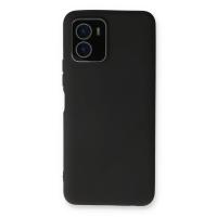 Newface Vivo Y15S Kılıf Lansman Glass Kapak - Siyah