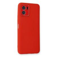 Newface Vivo Y15S Kılıf Lansman Glass Kapak - Kırmızı