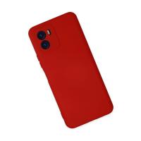 Newface Vivo Y15S Kılıf Nano içi Kadife Silikon - Kırmızı