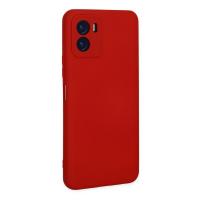 Newface Vivo Y15S Kılıf Nano içi Kadife Silikon - Kırmızı
