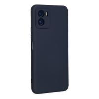 Newface Vivo Y15S Kılıf Nano içi Kadife Silikon - Lacivert