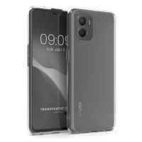 Newface Vivo Y15S Kılıf Lüx Şeffaf Silikon