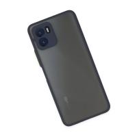 Newface Vivo Y15S Kılıf Montreal Silikon Kapak - Lacivert