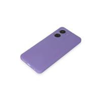 Newface Vivo Y16 Kılıf First Silikon - Lila