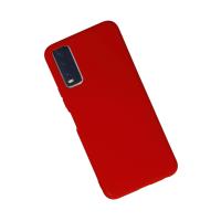 Newface Vivo Y11S Kılıf Nano içi Kadife Silikon - Kırmızı