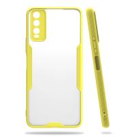 Newface Vivo Y11S Kılıf Platin Silikon - Sarı