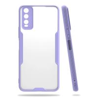 Newface Vivo Y11S Kılıf Platin Silikon - Lila