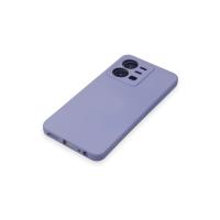 Newface Vivo Y35 Kılıf Nano içi Kadife Silikon - Lila