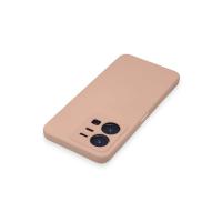 Newface Vivo Y35 Kılıf Nano içi Kadife Silikon - Pudra